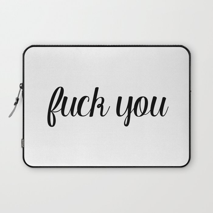 TWO WORDS Laptop Sleeve
