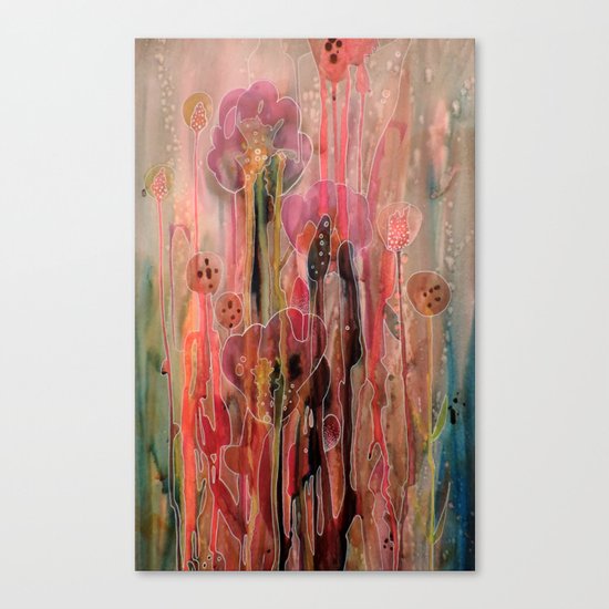 chercher la lumière Canvas Print