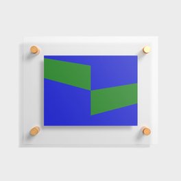 Minimalist geometric artwork Floating Acrylic Print
