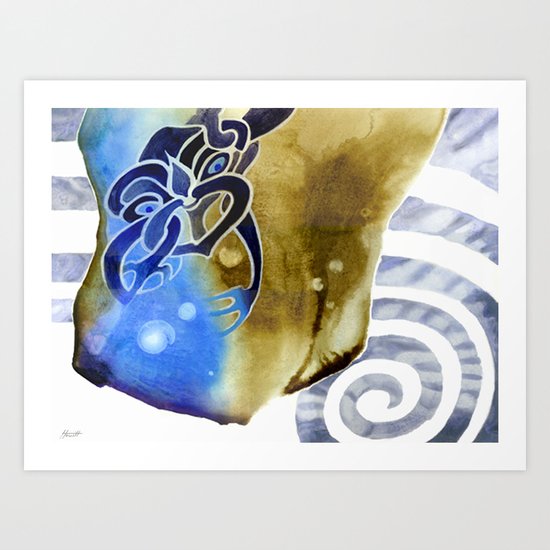 Sky Spirit - Earth, Sky and Sea Art Print