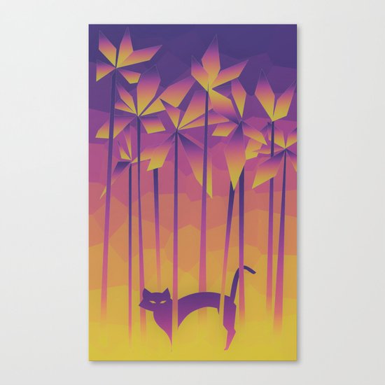 jungle cat Canvas Print