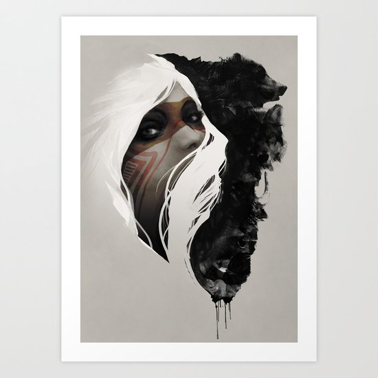 Totem Art Print