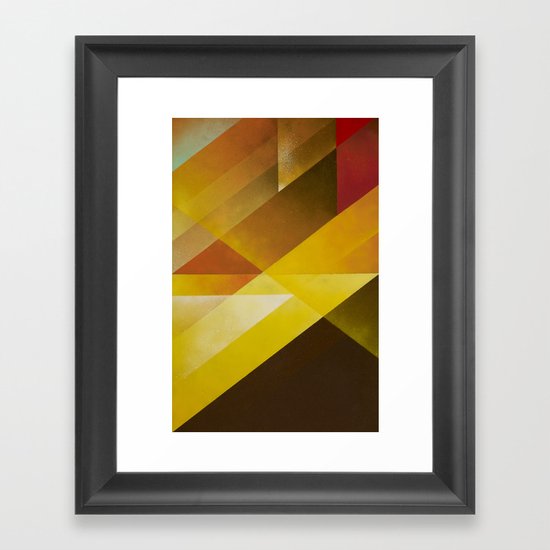 Jazz Festival 2012 (Number 3 in a series of 4) Framed Art Print