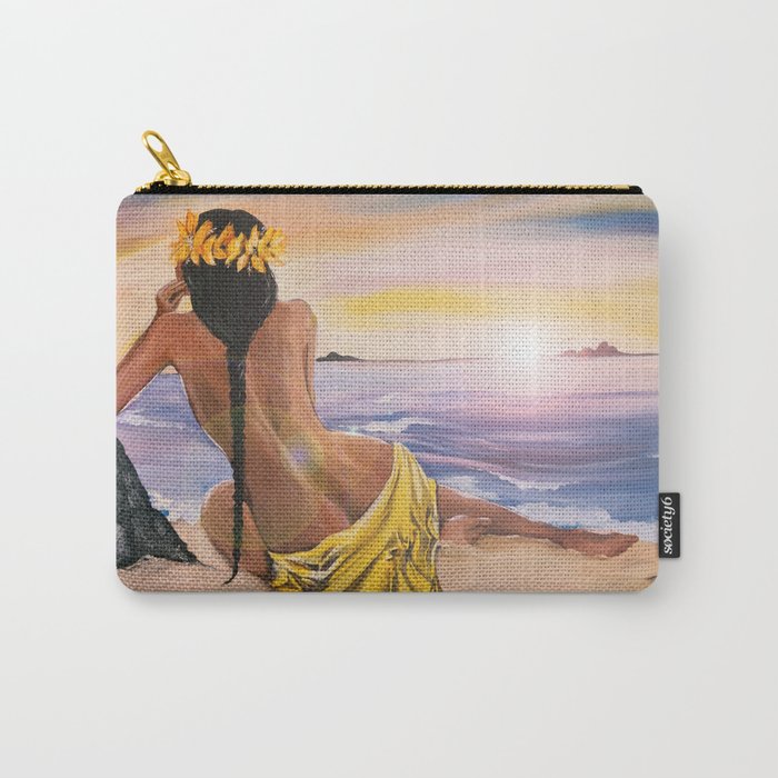 beautiful tropical women Carry-All Pouch