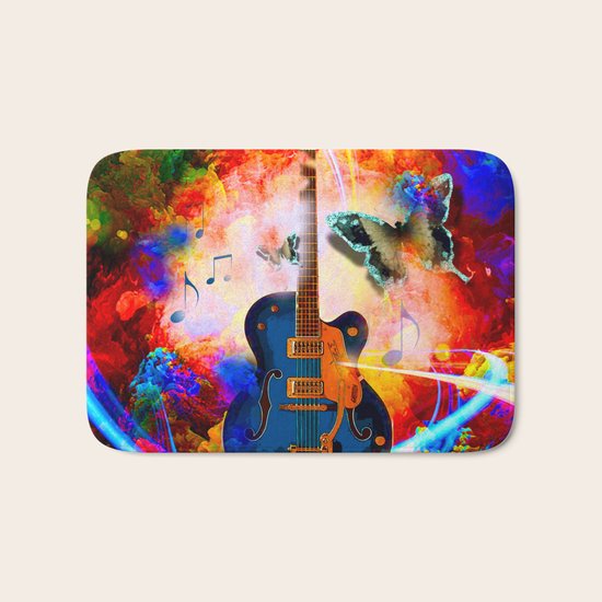 GUITAR Bath Mat