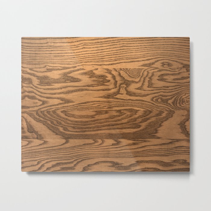 Wood, heavily grained wood grain Metal Print