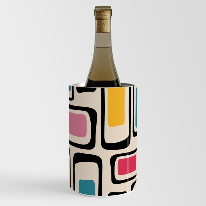 Mid Century Modern Abstract Composition 848 Wine Chiller