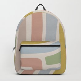 Abstract Stripes V Backpack
