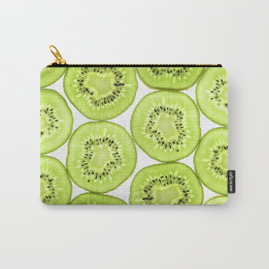Kiwi Pattern Carry-All Pouch