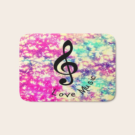 Music-294 Bath Mat