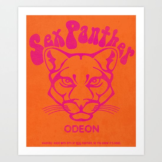 ANCHORMAN - Sex Panther Art Print