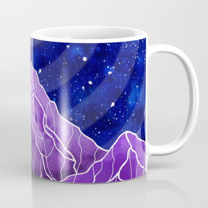 Violet mountain tops Coffee Mug