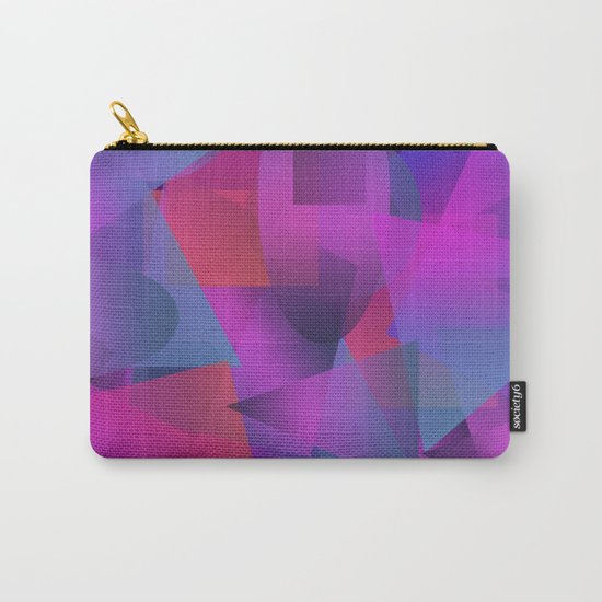 Abstract cube Carry-All Pouch
