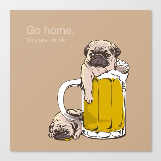 Go Home Canvas Print