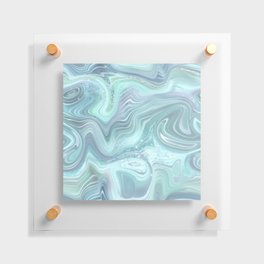 Tranquil Agate Swirl Floating Acrylic Print