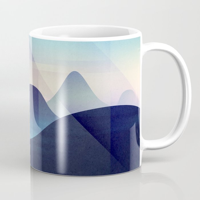Northern Lights Abstract Coffee Mug