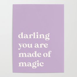 Purple Magic Poster
