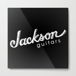 Guitar Jackson Metal Print
