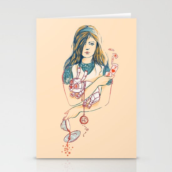 Alice Stationery Cards