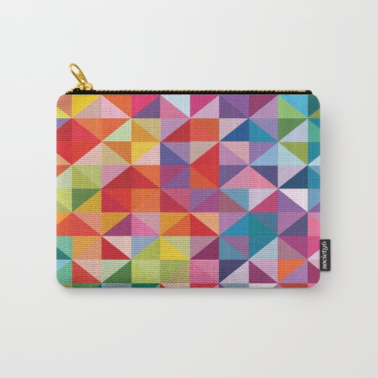 Geometric World No. 1 Carry-All Pouch