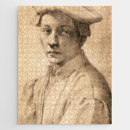 Michelangelo Buonarroti "The Portrait of Andrea Quaratesi" Jigsaw Puzzle