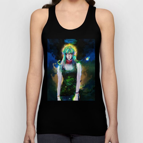 casual elf Unisex Tank Top