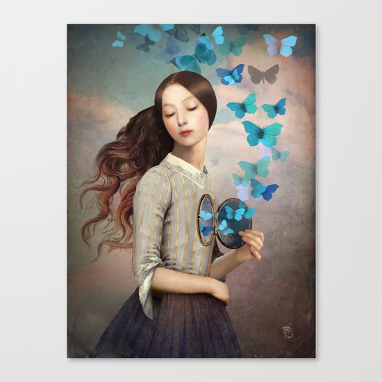 Set Your Heart Free Canvas Print
