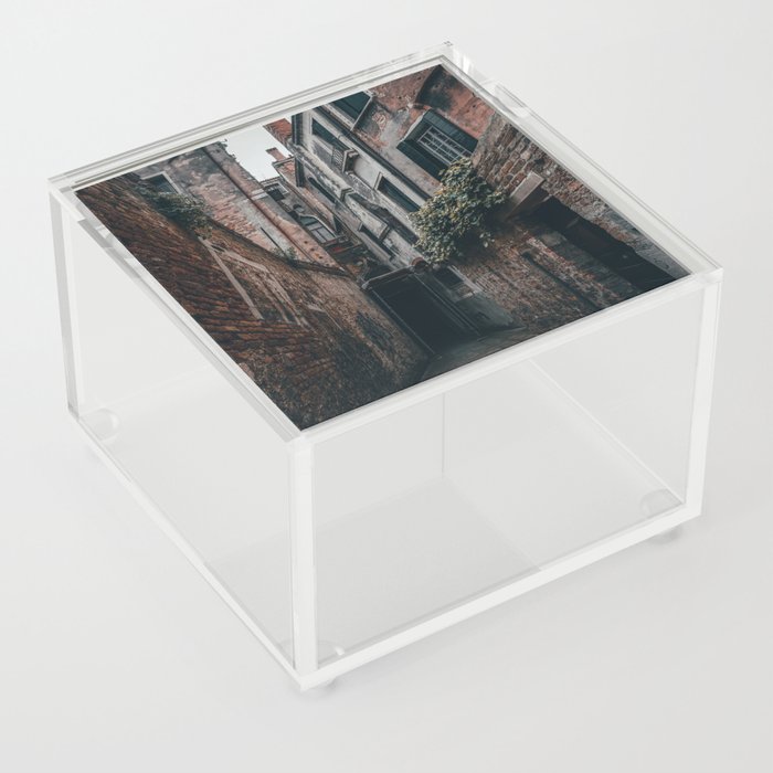 Venice Italy beautiful building architecture along grand canal Acrylic Box