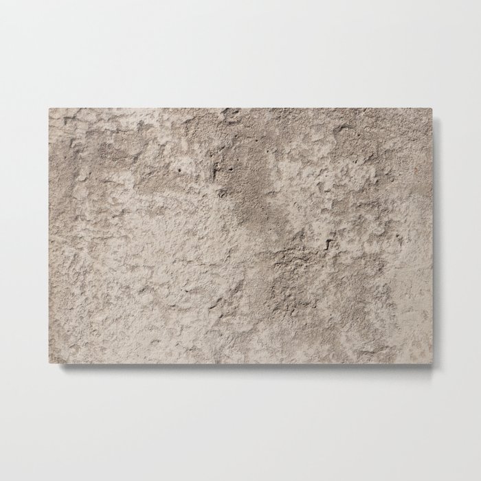 Concrete Wall Texture Metal Print