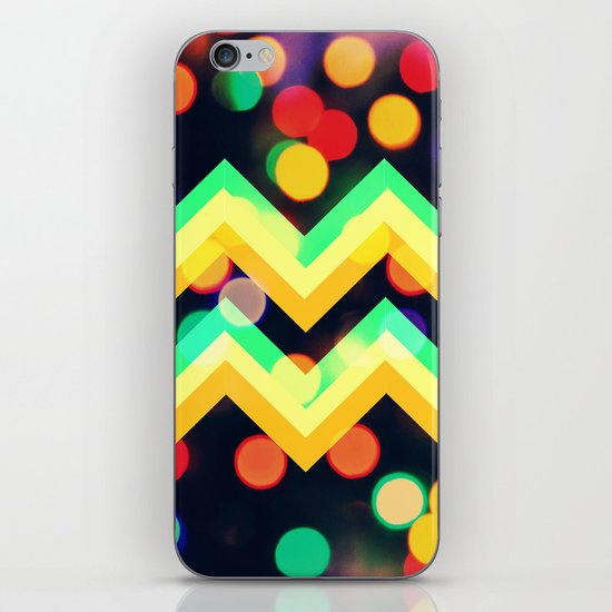 Bokeh Chevron iPhone Skin