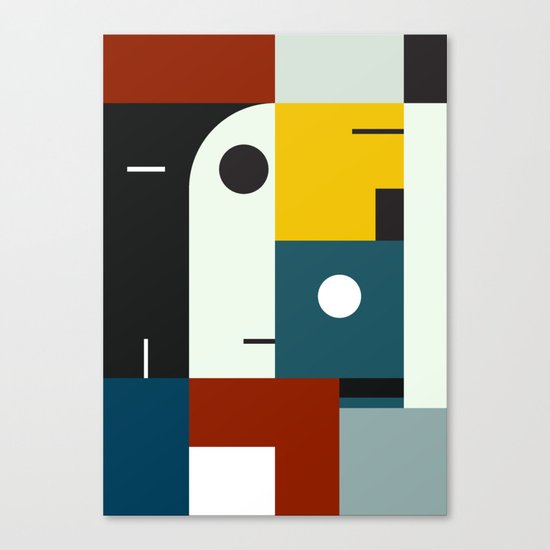 BAUHAUS AGE Canvas Print