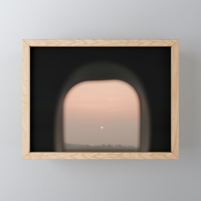 Sea-Tac Framed Mini Art Print