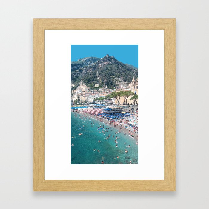 amalfi Framed Art Print