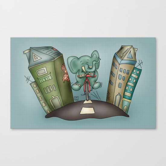 Elephant Canvas Print