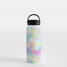 Colorful Iridescent Pattern Water Bottle