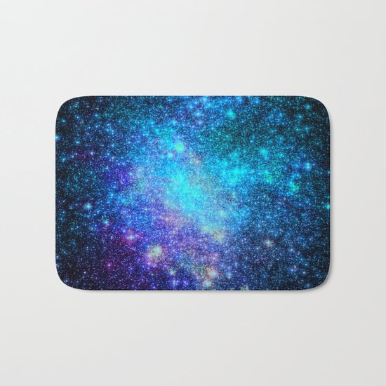 Magical Nebula Universe Bath Mat