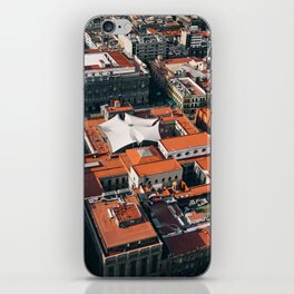 Mexico Photography - Mexican City Seen From Above iPhone Skin