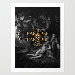 Paradise Lost Art Print