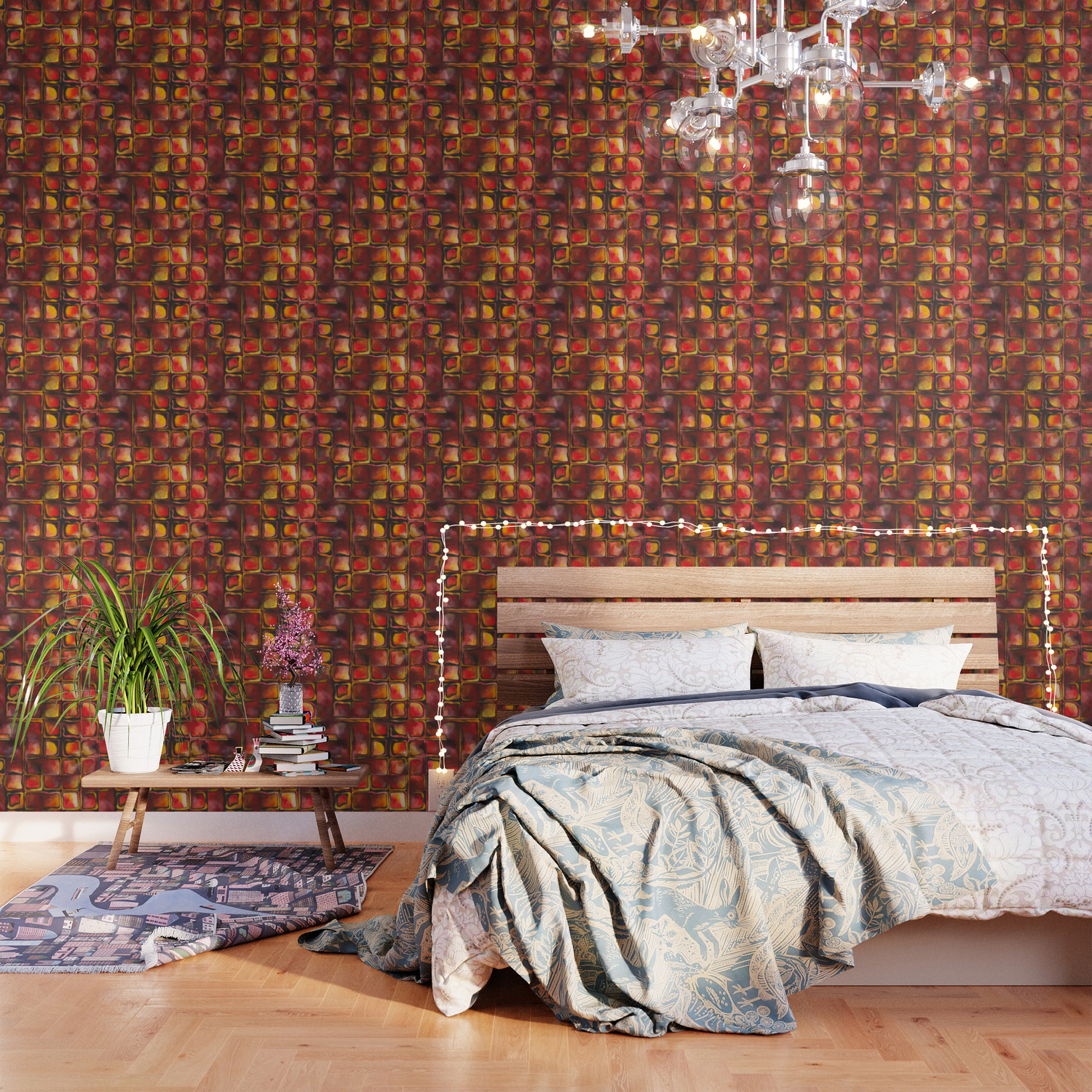 Red Blood Cells In Flow Wallpaper By Createasmedicine Society6