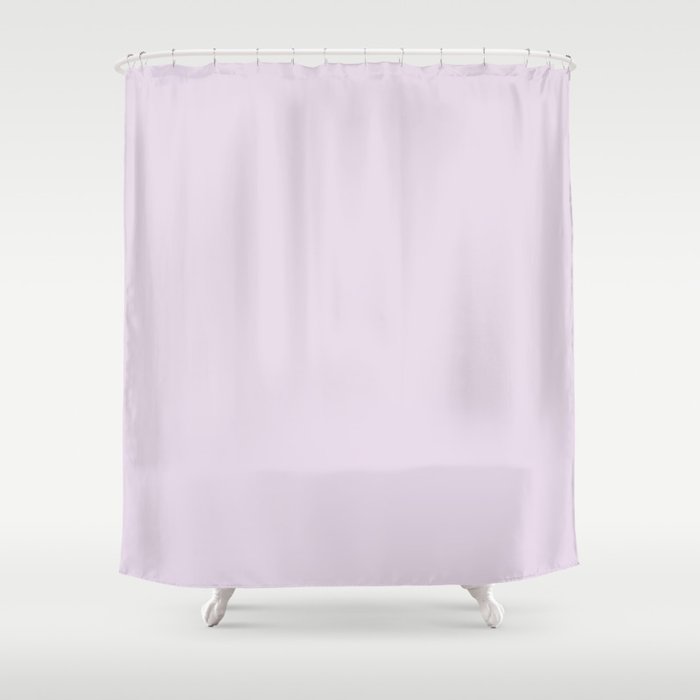 Frosted Lilac Shower Curtain