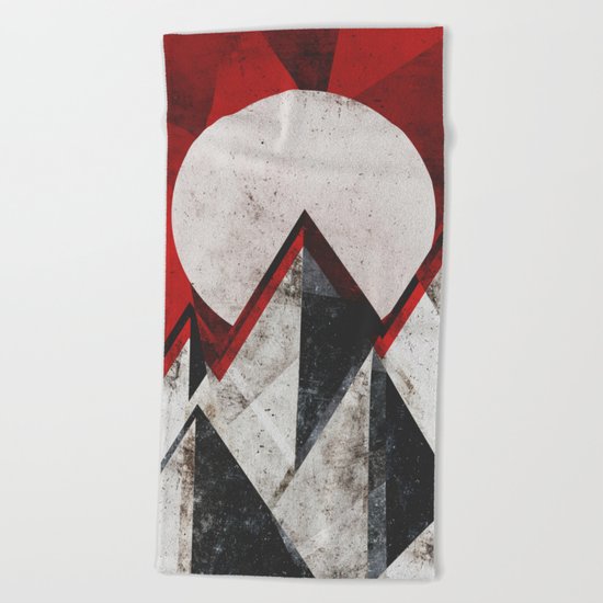 Mount kamikaze Beach Towel