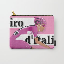 GIRO D'ITALIA Grand Cycling Tour of Italy Carry-All Pouch | Race, Cycling, Italy, Bikes, Graphicdesign, Bicycles, Graphic Design, Pink, Italian, Vector 