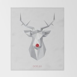 Rudolph Throw Blanket