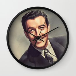 Robert Taylor, Vintage Actor Wall Clock