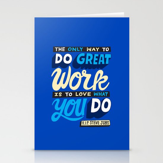 RIP Steve Jobs Stationery Cards