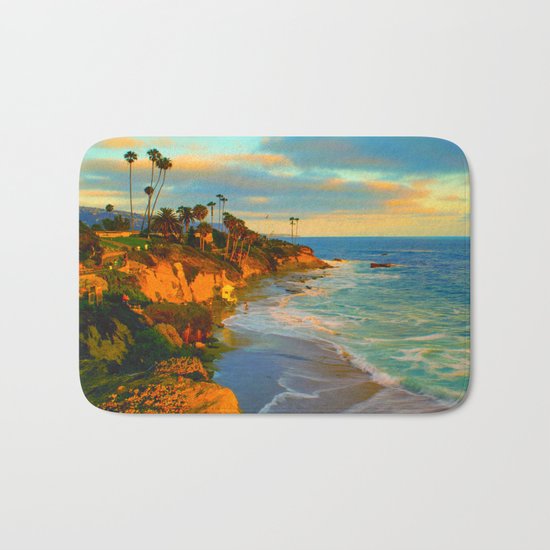Laguna Beach California Bath Mat