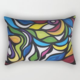 Spectrum Abstract #1 Rectangular Pillow