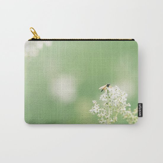 Bee on Flower Carry-All Pouch