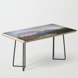 Lenticular Mt. Shasta Coffee Table