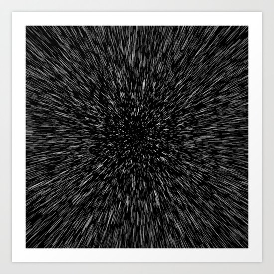 Lightspeed Art Print